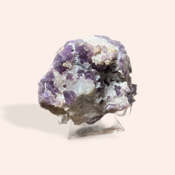 Octahedral Purple Fluorite Specimen