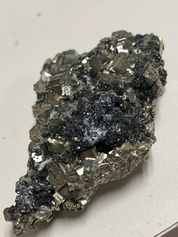 Chalcopyrite with Galena and Quartz