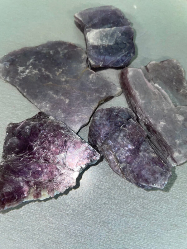 Natural Lilac Lepidolite Specimens