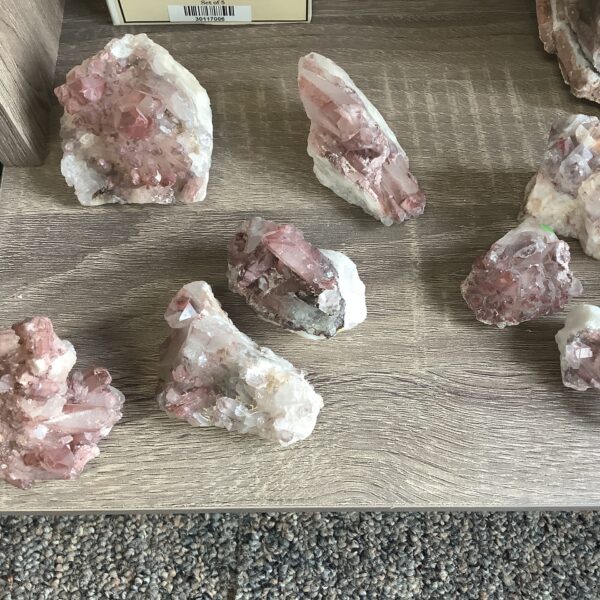 Red Hematoid Quartz Clusters