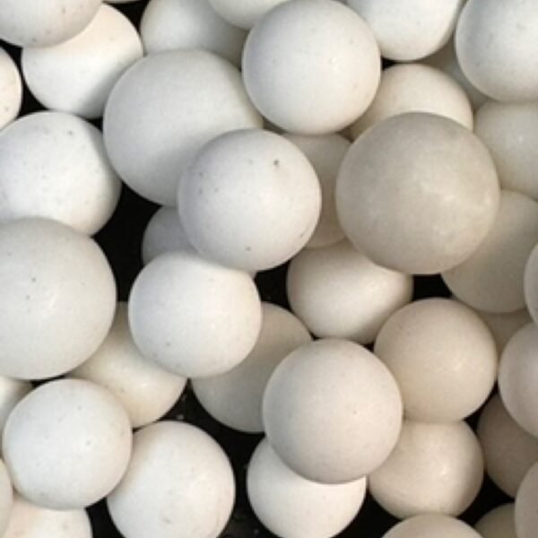 White Jade Tumbled Mini Sphere