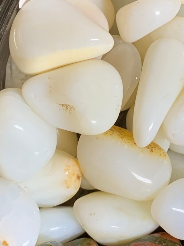 White Opal Tumbles