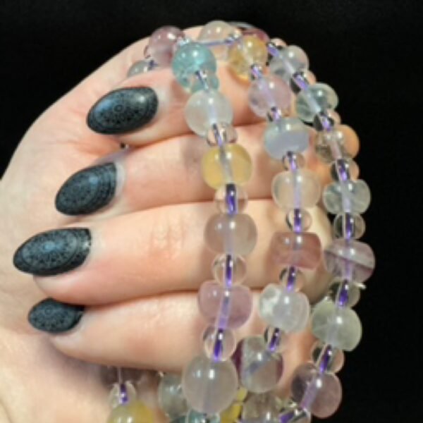 Fluorite Apple Bracelet