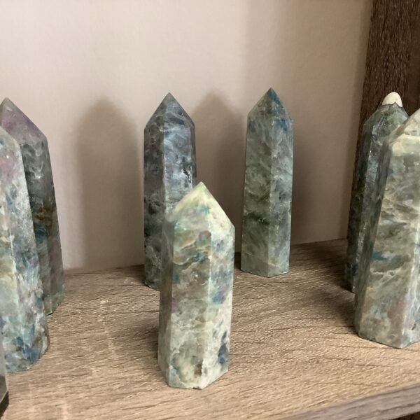 Ruby W Kyanite Tower