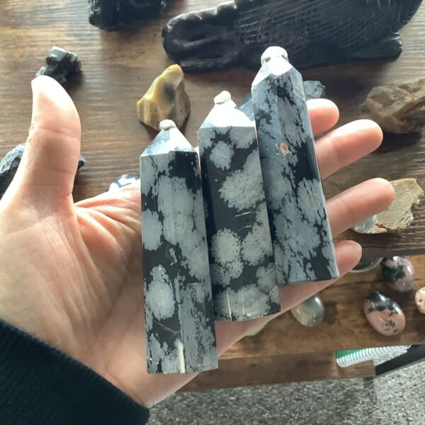 Snowflake Obsidian Tower
