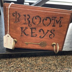 Broom Keys Sign