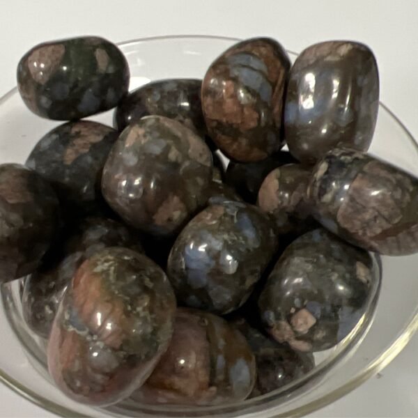 Que Sera (glaucophane) Tumble Stones