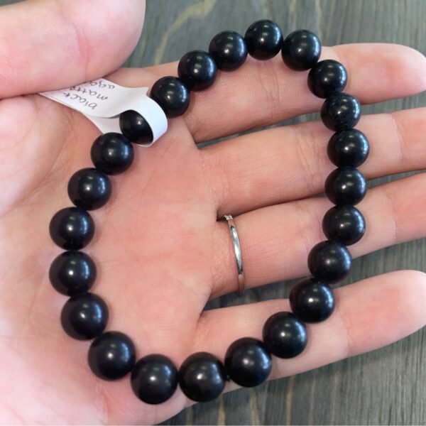 Black Agate (matte) bracelet