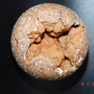 Honey Druzy Sphere