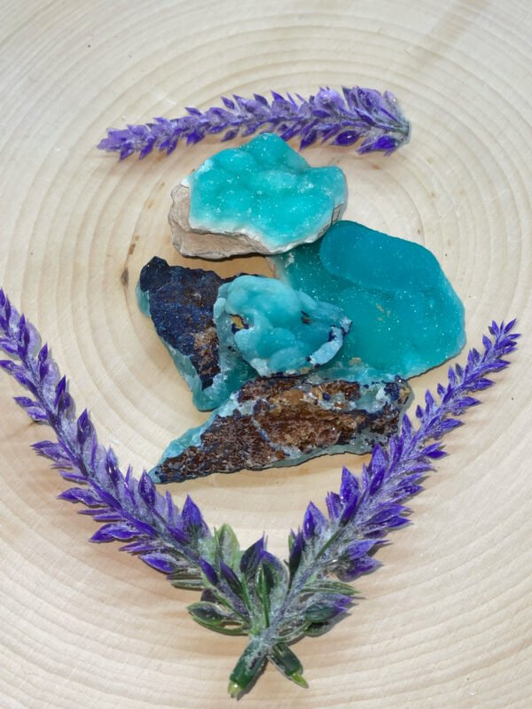 Blue Hemimorphite / Azurite