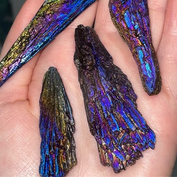 Aura Coated Kyanite Blades