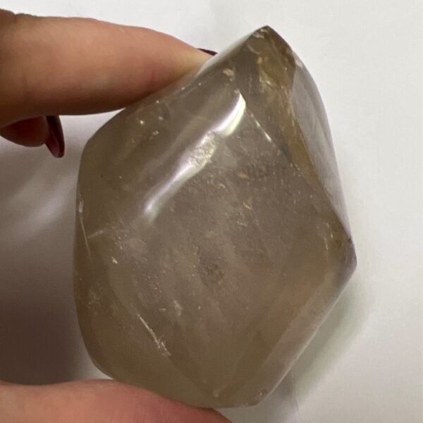 Clear Quartz Flame - some with light smoky and golden inclusions