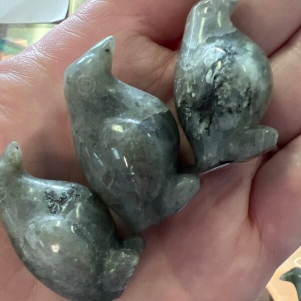 Labradorite Penguins