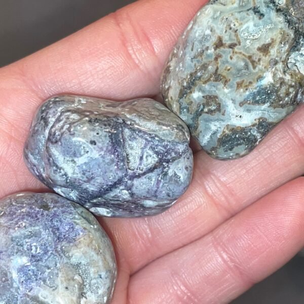 Purple Sphalerite Tumble