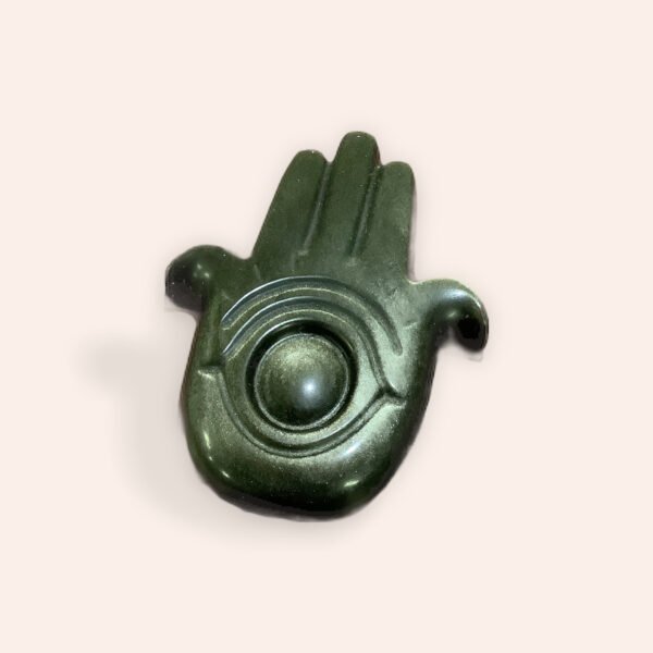 Golden Sheen Obsidian Evil Eye