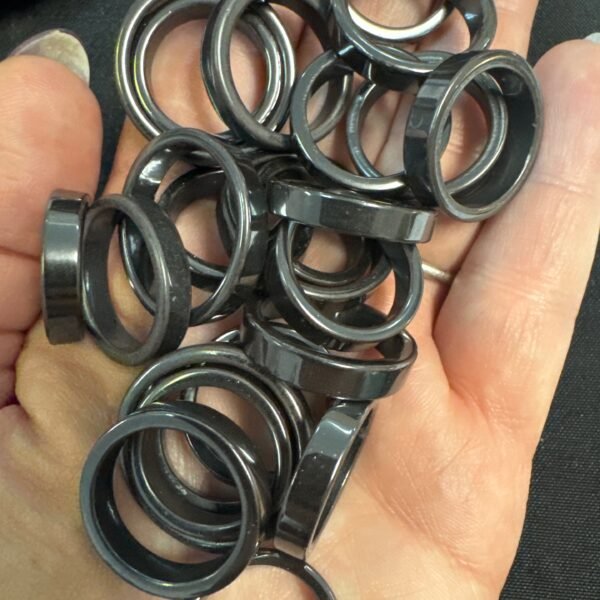 Hematite ring