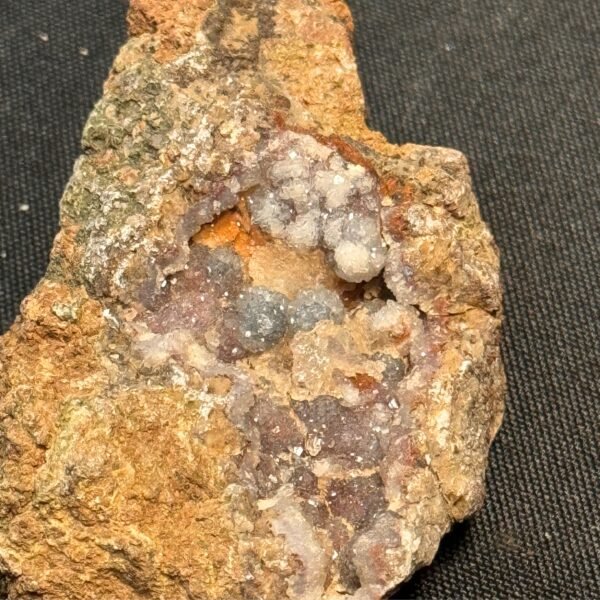 Red Sugar Druzy Amethyst Geode (MV)